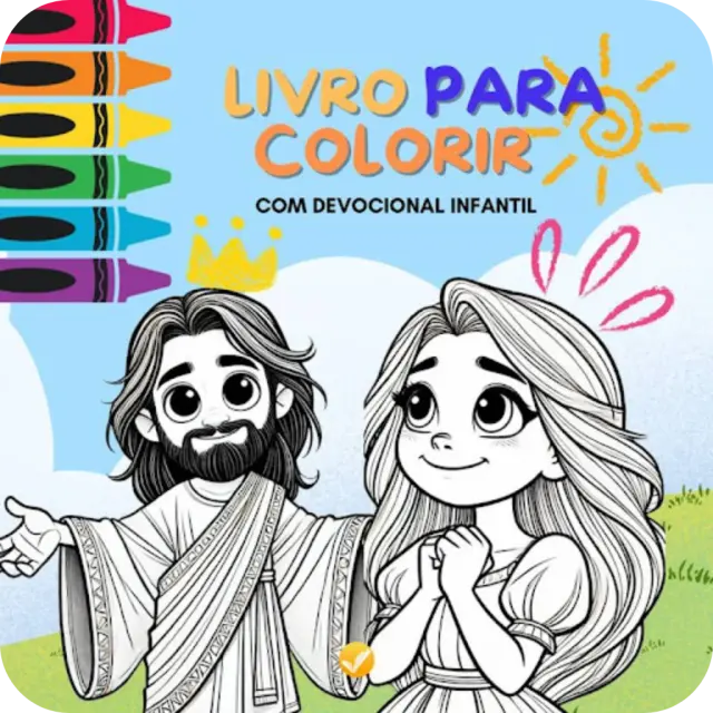 35 Livros de Colorir Cristãos